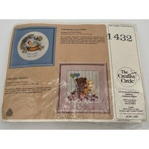 The Creative Circle Longstitch Bear Duck Balloons Heart Kit 1432 Little Buddies